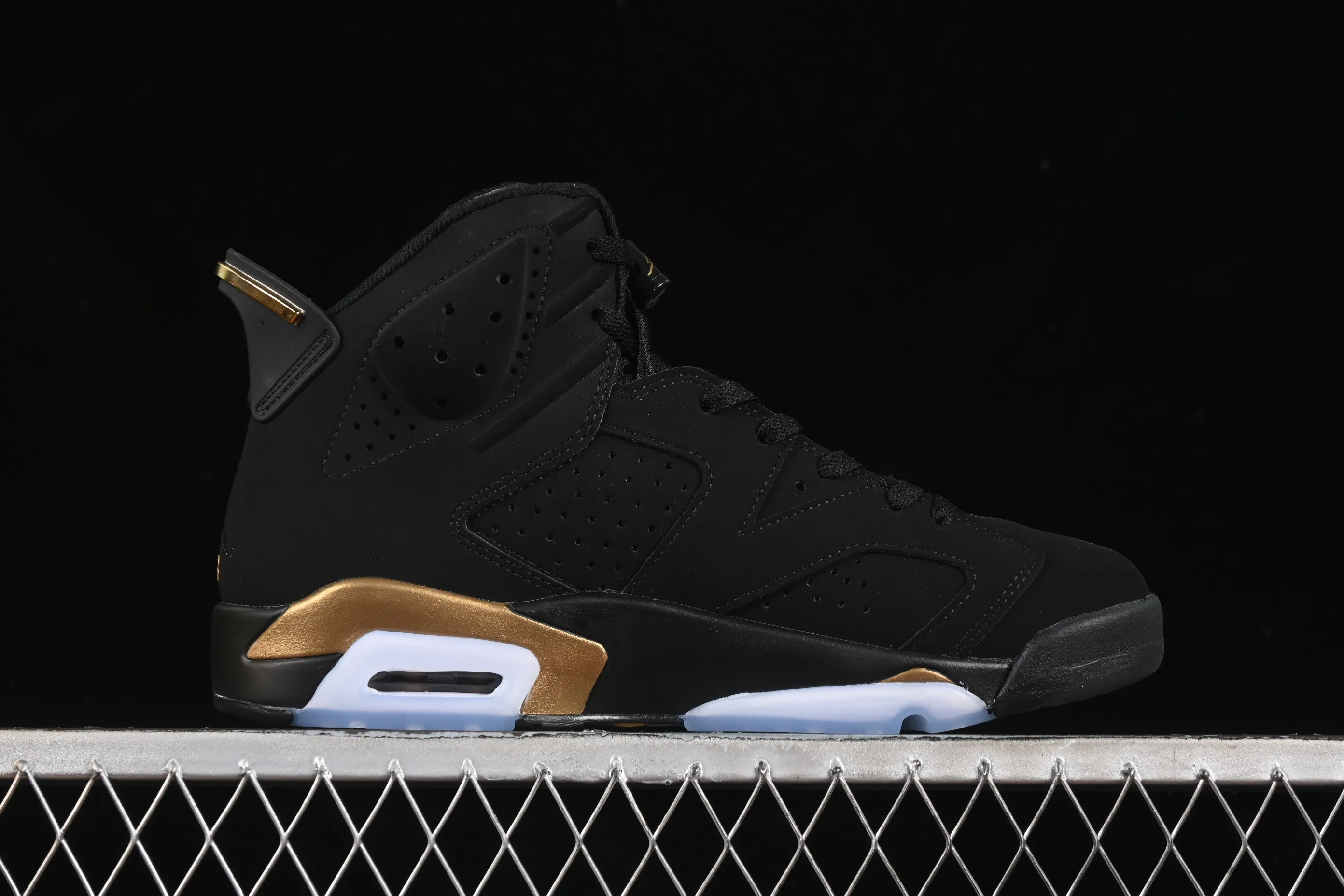 All Categories Air Jordan Jordan Series Basketball Shoes Air Jordan 6 Air Jordan 6 "DMP" AJ6 Joe 6 Black Gold Men's Cultural Basketball Shoes CT4954-007